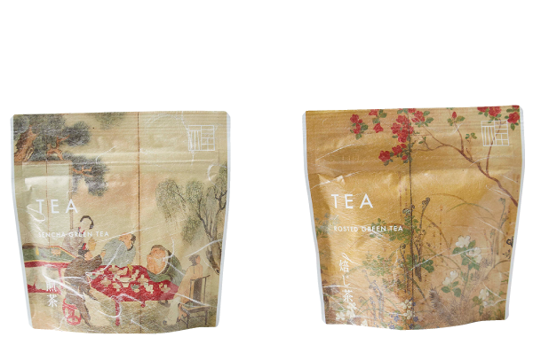 Green tea / Roasted tea (5 bags)